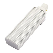Load image into Gallery viewer, Aexit AC85-265V 9W Lighting fixtures and controls G24 6000K 52LED Horizontal 2P Connection Light Tube Transparent Cover
