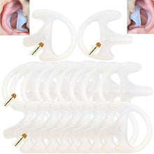 Load image into Gallery viewer, Lsgoodcare 20Pcs Replacement Earmold Earbud (Left and Right Ear) for Two Way Radio Acoustic Coil Tube Earpiece, Walkie Talkie Earmould Ear Buds White Medium, Soft Silicone Ear Pieces
