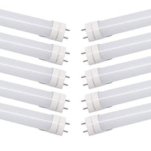 Load image into Gallery viewer, Aolyty T8 LED Tube Light 13W 3ft 35&quot; 6500K Super Bright Dual End Powered No Ballast Bypass for Warehouse, Garage, Office, Home - 10 Pack
