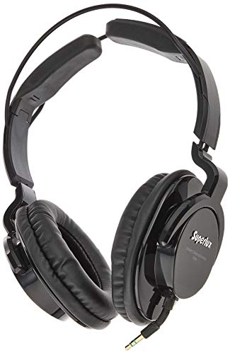 Superlux HD-661 Professional Closed-Back Studio Headphones (Black)