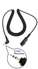 Load image into Gallery viewer, 2.5mm Headset Cord for All PLT Compatible QD Headsets
