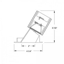 Load image into Gallery viewer, WAC Lighting HR2LEDT409PS827WT Tesla PRO 2&quot; LED Round 30-45 Degree Adjustable Trim with Light Engine 2700K Spot Beam, 15, White
