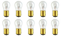CEC Industries #2357 Bulbs, 12.8/14 V, 28.16/8.26 W, BAY15d Base, S-8 shape (Box of 10)