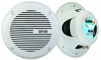 Sound Storm Laboratories H205 5.25-Inch 2-Way Marine Speaker with 200 Watts Poly injection Cone