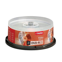 Imation IMN17340 DVD Recordable Media, DVD-R, 16x, 4.70 GB, 25 Pack Spindle
