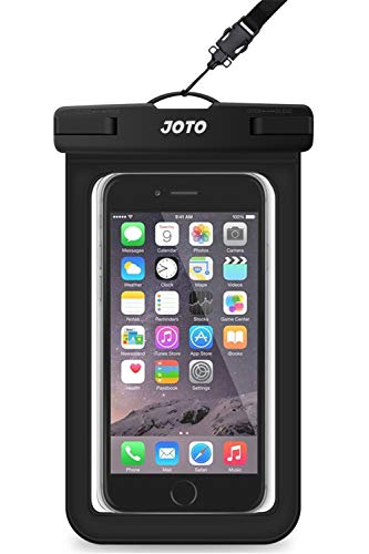 JOTO Universal Waterproof Pouch Cellphone Dry Bag Case for iPhone 13 Pro Max Mini, 12 11 Pro Max Xs Max XR X 8 7 6S Plus SE, Galaxy S20 S20+ S10 Plus S10e /Note 10+ 9, Pixel 4 XL up to 7
