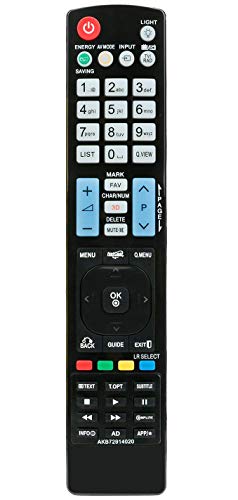 ALLIMITY AKB72914020 Remote Control Replacement for LG TV 42LD550 42LE5350 42LE5400 42LE5500 42LE7500 46LD550 47LD650 47LE5350 47LE5400 47LE5500 47LE7500 50PK750 50PK950 50PZ540 60PZ550