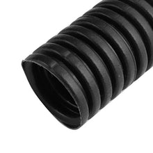 Load image into Gallery viewer, Aexit Plastic 12mm Tube Fittings x 16mm Flexible Corrugated Conduit Pipe Hose Tube 10M Microbore Tubing Connectors Long Black
