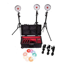 Load image into Gallery viewer, Rotolight NEO 2 LED Camera Light - 3 Light Kit, Continuous Adjustable Color with Built in High-Speed Sync Flash
