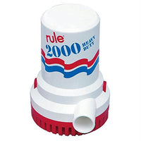 Jabsco Rule 2000 GPH Non-Automatic Bilge Pump - 32v