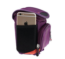 Load image into Gallery viewer, Navitech Purple Protective Portable Handheld Case and Travel Bag Compatible with The Polaroid snap Touch
