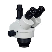 Load image into Gallery viewer, OMAX 3.5X-90X Zoom Trinocular Stereo Microscope Body with Standard 76mm Mount Size
