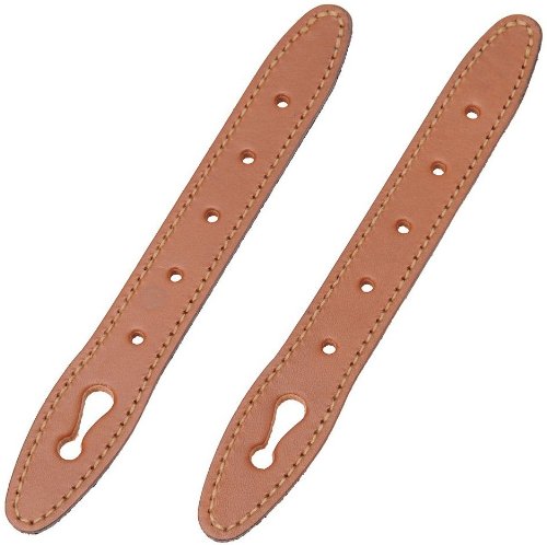 Billingham Replacement Leather Front Straps for Hadley Series Bags, Set of 2, Tan