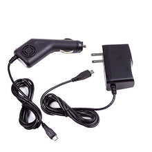 Load image into Gallery viewer, Car Charger + AC Power Adapter for Midland X-Talker T61 VP3 T65 VP3 Two-Way Radio, 4 Feet, with LED Indicator
