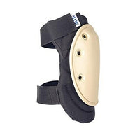 ALTA 50420 AltaFLEX NOMAR Knee Protector Pad, Black Cordura Nylon Fabric, AltaGrip Fastening, Flexible Cap, Long, Beige (One Pair)