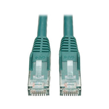 Load image into Gallery viewer, Tripp Lite Cat6 Gigabit Snagless Molded Patch Cable (RJ45 M/M) - Green, 15-ft.(N201-015-GN)
