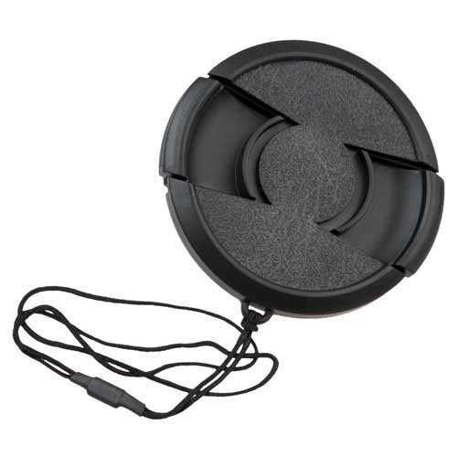 Fotodiox Inner Pinch Lens Cap, Lens Cover With Cap Keeper, 62mm
