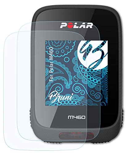 Bruni Screen Protector Compatible with Polar M460 Protector Film, Crystal Clear Protective Film (2X)