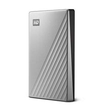 Load image into Gallery viewer, WD 1TB My Passport Ultra Silver Portable External Hard Drive HDD, USB-C and USB 3.1 Compatible - WDBC3C0010BSL-WESN

