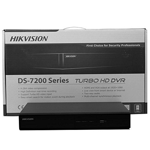 Hikvision DS-7208HGHI-SH 8CH DVR,Turbo HD Black