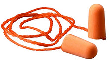 Load image into Gallery viewer, 3M 1110 Corded Foam Earplugs - Comfortable, Smooth Surface, Dirt Resistant, Disposable, Dielectric, Corded, Hypoallergenic - Noise Protection - Polyurethane - Orange - 100 / Box
