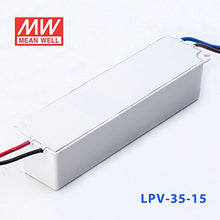 Load image into Gallery viewer, MeanWell LPV-35-15 Power Supply - 35W 15V - IP67
