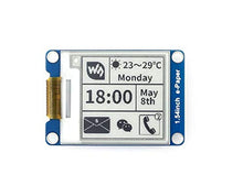 Load image into Gallery viewer, 200x200 Resolution 1.54inch E-Ink Display Module Electronic E-paper Sreen with Embedded Controller SPI Interface Support Partial Refresh for Raspberry Pi/Arduino/Nucleo
