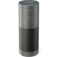 Skinit Decal Audio Skin Compatible with Amazon Echo Plus - Officially Licensed Originally Designed Speckle Grey Concrete Design