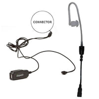 Impact I3-G2W-AT4 Gold Series 2-Wire Surveillance Earpiece Kit for Icom F (2 Mount Screws) Radios