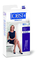 Load image into Gallery viewer, JOBST UltraSheer Compression Support Thigh High w/ Silicone Dot Band 30-40mmHg Closed Toe, S, Sun Bronze - 119148
