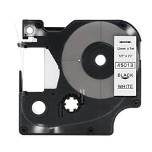 Load image into Gallery viewer, Great Quality Label Tape Cassette for Dymo D1 45010 Black on Clear 12mm x 7M 1 Pack
