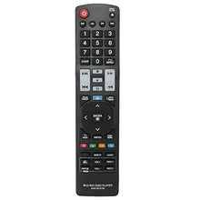 Load image into Gallery viewer, AKB73615702 Replaces Remote Control Applicable for LG BH7420P BH7520T BP620N BP620 BP620N BP620C BH7220B Blu-ray Disc DVD Player
