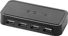 Load image into Gallery viewer, Insignia - 4-Port USB 2.0 Hub - Black
