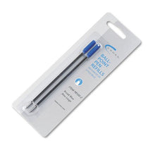 Load image into Gallery viewer, Cross Refill for Cross Ballpoint Pens, Broad, Blue Ink, 2/Pack
