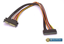 Load image into Gallery viewer, SATA III  SATA 3 Male to Female 5 Wire 10 Inch Extension Cable
