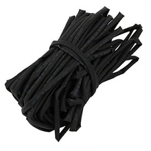 Load image into Gallery viewer, Aexit Heat Shrinkable Electrical equipment Tube Wire Wrap Cable Sleeve 15 Meters Long 4mm Inner Dia Black

