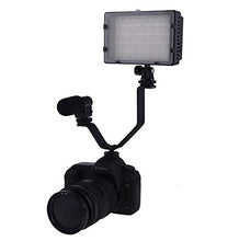 Load image into Gallery viewer, PhotoTrust Triple Mount Hot Shoe V Mount Bracket Compatible with DSLR
