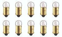 CEC Industries #53X Bulbs, 14.4 V, 1.728 W, BA9s Base, G-3.5 shape (Box of 10)