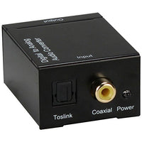 QVS Digital S/PDIF to Stereo Analog RCA Audio Converter