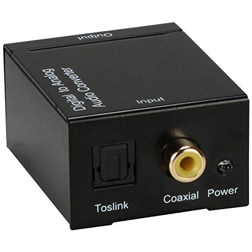 QVS Digital S/PDIF to Stereo Analog RCA Audio Converter