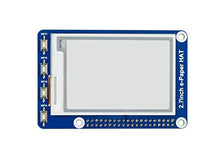 Load image into Gallery viewer, waveshare 2.7inch E-Ink Display HAT Compatible with Raspberry Pi 4B/3B+/3B/2B/B+/A+/Zero/Zero W/WH/Zero 2W Series Boards 264x176 Resolution SPI Interface
