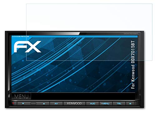 atFoliX Screen Protection Film Compatible with Kenwood DDX7015BT Screen Protector, Ultra-Clear FX Protective Film (2X)