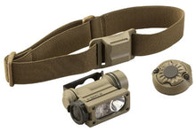 Load image into Gallery viewer, Streamlight 14514 Sidewinder Compact II Military Model Angle Head Flashlight, Headstrap and Helmet Mount Kit - 47 Lumens
