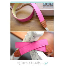 Load image into Gallery viewer, Ciesta CSS-F25-008 Fabric Camera Strap (Sweety Hotpink) for Toy Camera DSLR Mirrorless Camera

