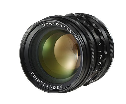 Voigtlander F1.5/50mm D39 Asph Serial Nokton Lens Black