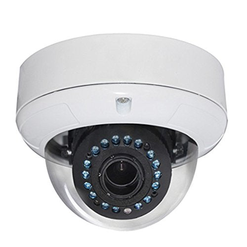 SPT INS-D2812V 1/3-Inch Super Sony 3 Axis D/N Dome Camera, 700TVL 2.8mm to 12mm Lens, 2 DNR, 18 Pieces LED (White)