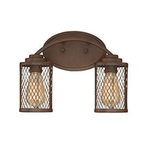 Load image into Gallery viewer, Millennium Lighting Millennium:Two 3272-RBZ Akron 2-Light Bath Vanity in Rubbed Bronze
