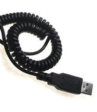 Load image into Gallery viewer, Unique Gomadic Coiled USB Charge and Data Sync cable compatible with Mio Cyclo 310 / 315 - Charging and HotSync functions with one cable. Built with TipExchange
