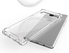 Load image into Gallery viewer, Case for Note 8, Aquaflex Clear Transparent TPU [Anti-Shock] Slim Cover with Hard Back for Samsung Galaxy SM-N950

