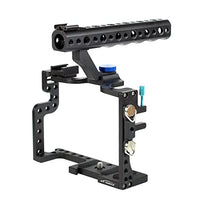XT-XINTE Professional GH3 GH4 Protective Housing Case Digital Camera Case Parts Handle Tray Mount Grip Rugged Cage Combo Kit DSLR Rig